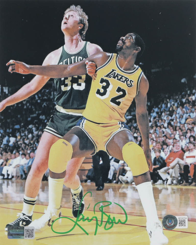 Larry Bird Signed Celtics 8x10 Photo (Beckett & Timeless) at PristineAuction.com Larry Bird Signed Celtics 8x10 Photo (Beckett & Timeless) at PristineAuction.com