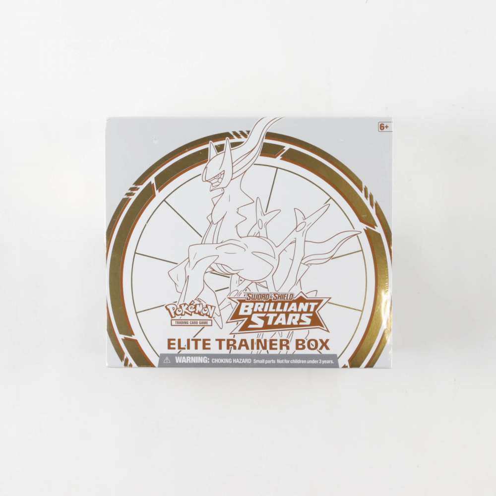 Pokemon TCG Sword & Shield Brilliant Stars Elite Trainer Box with (8