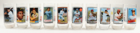 1993 McDonalds Topps All-Time Greatest Team Complete Set of (10) Glasses with Nolan Ryan, Johnny Bench, Lou Gehrig, Joe Morgan at PristineAuction.com