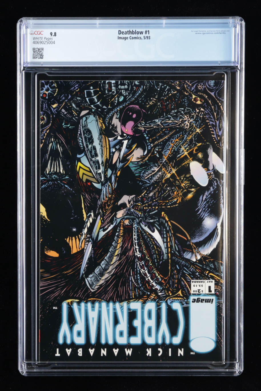 1993 "Deathblow" Issue #1 Image Comic Book (CGC 9.8) at PristineAuction.com 1993 "Deathblow" Issue #1 Image Comic Book (CGC 9.8) at PristineAuction.com