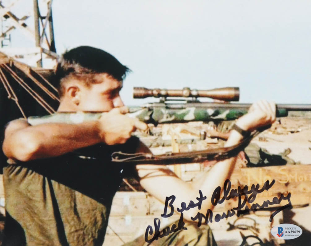 Chuck Mawhinney Signed 8x10 Photo Inscribed "Best Always" (Beckett) at PristineAuction.com Chuck Mawhinney Signed 8x10 Photo Inscribed "Best Always" (Beckett) at PristineAuction.com