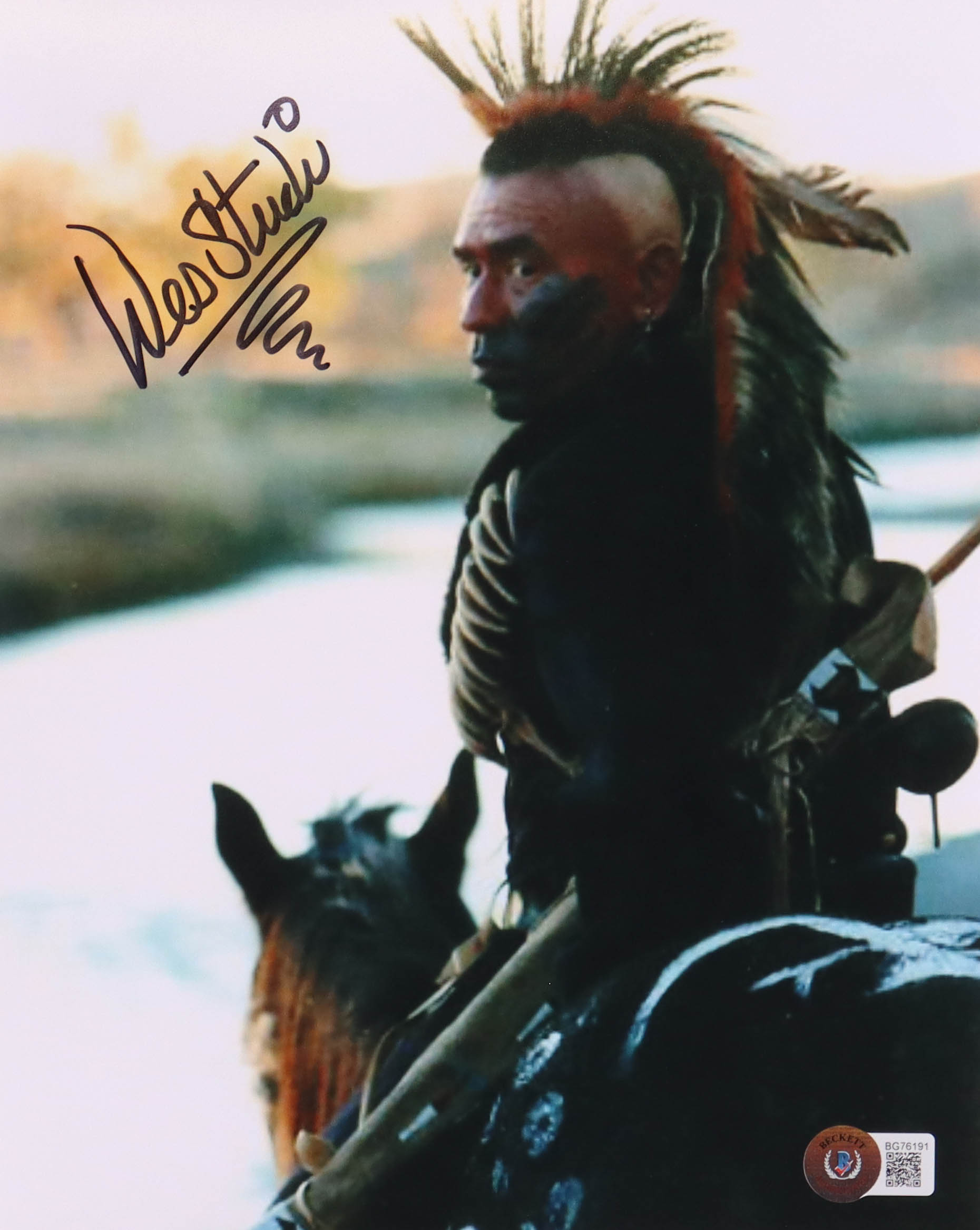 Wes Studi Signed "Last of The Mohicans" 8x10 Photo (Beckett) at PristineAuction.com Wes Studi Signed "Last of The Mohicans" 8x10 Photo (Beckett) at PristineAuction.com