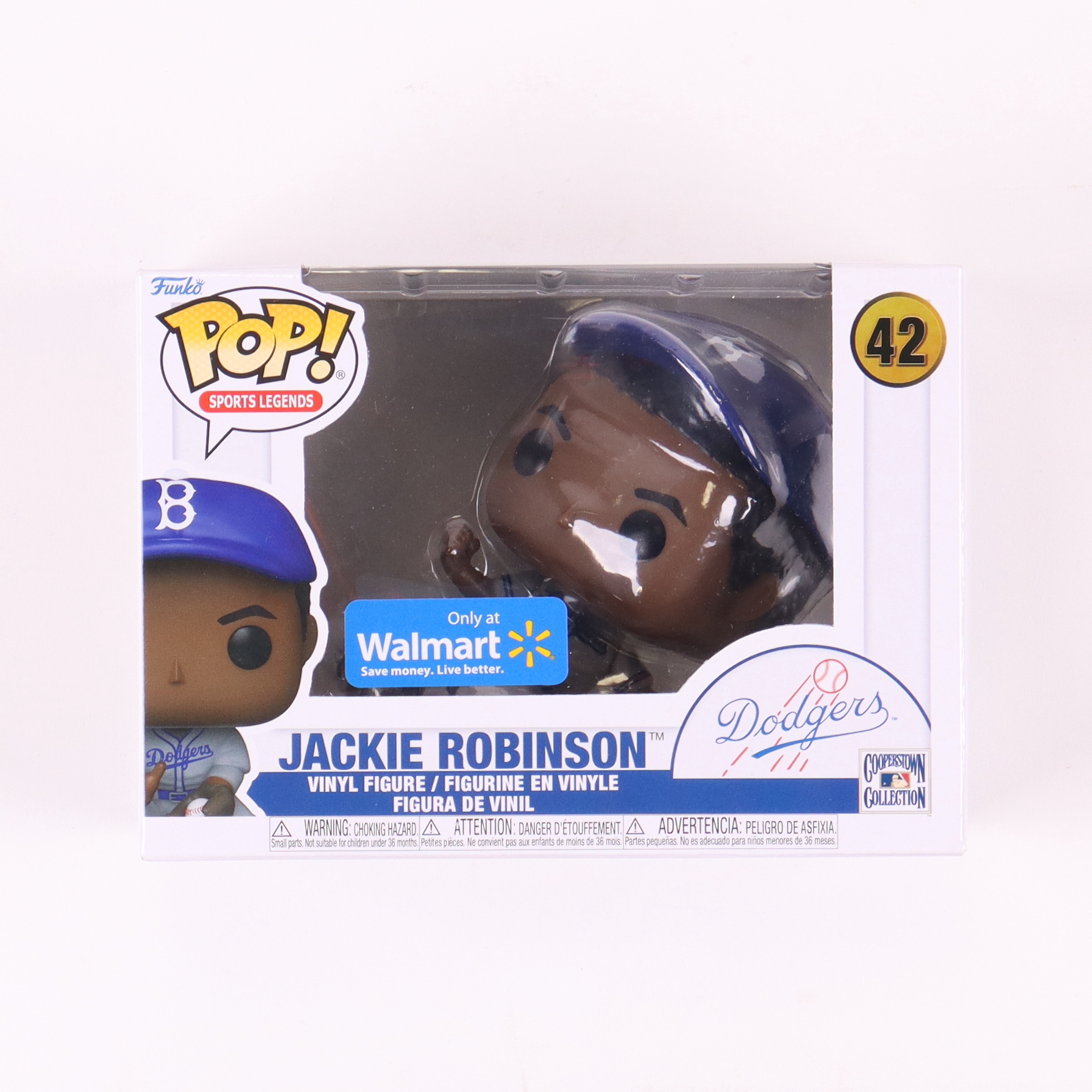 Jackie Robinson Dodgers Funko Pop! Vinyl Figure at PristineAuction.com Jackie Robinson Dodgers Funko Pop! Vinyl Figure at PristineAuction.com