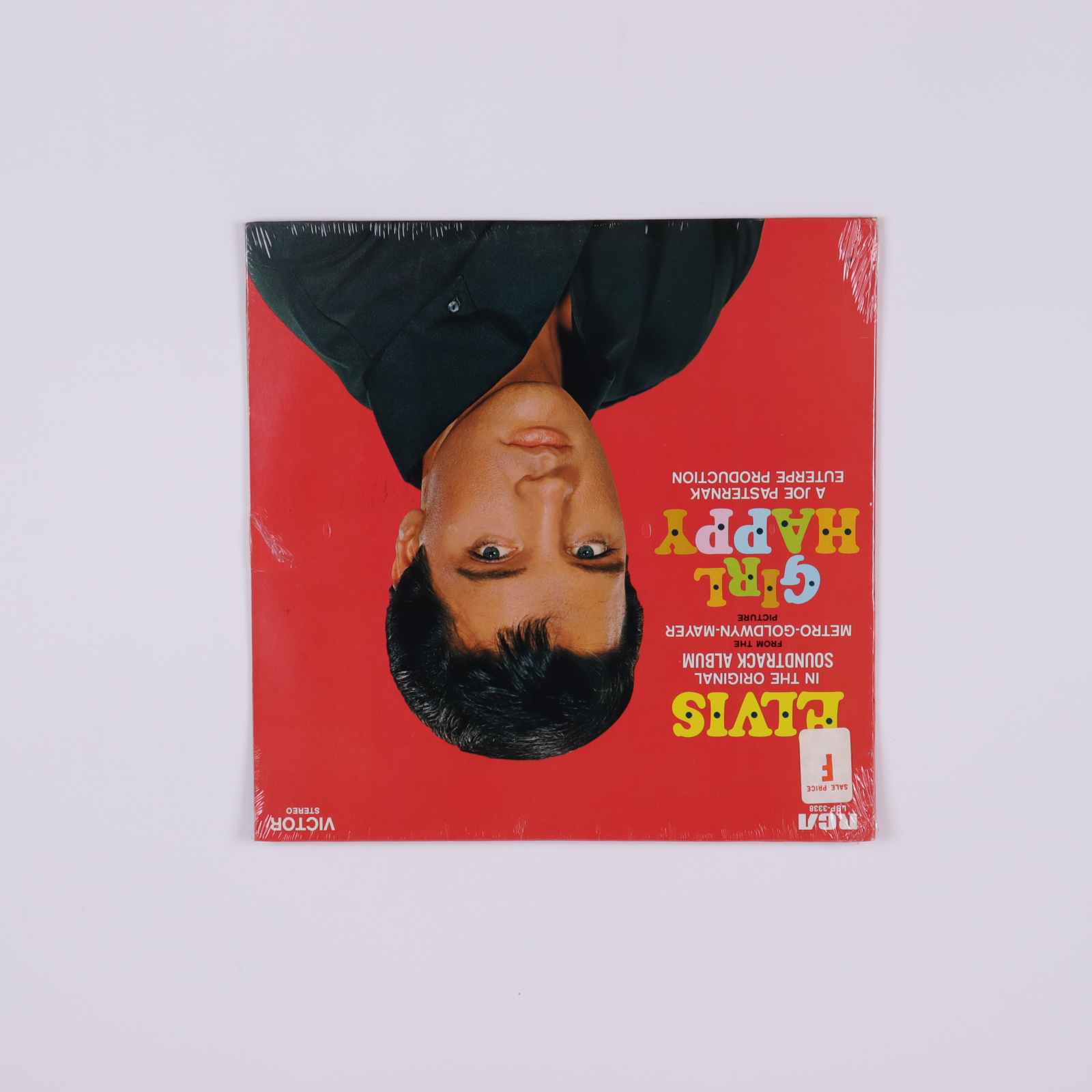 Elvis Presley "Girl Happy" Original Motion Picture Soundtrack Vintage Vinyl Record Album at PristineAuction.com Elvis Presley "Girl Happy" Original Motion Picture Soundtrack Vintage Vinyl Record Album at PristineAuction.com