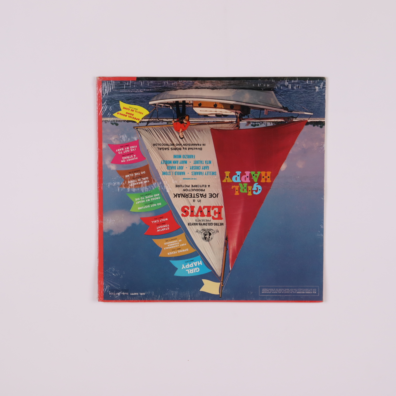 Elvis Presley "Girl Happy" Original Motion Picture Soundtrack Vintage Vinyl Record Album at PristineAuction.com Elvis Presley "Girl Happy" Original Motion Picture Soundtrack Vintage Vinyl Record Album at PristineAuction.com