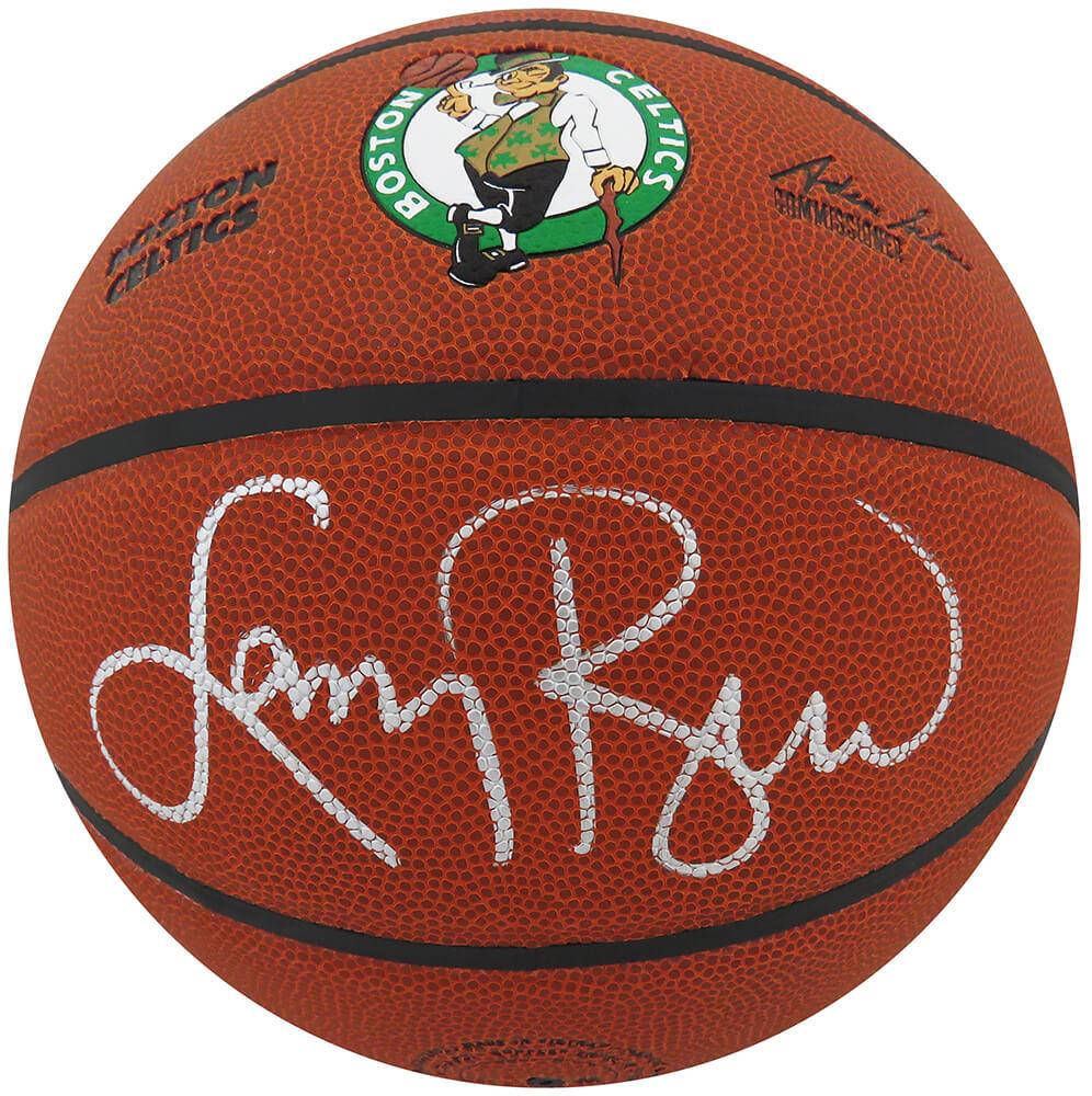 Larry Bird Signed Celtics Logo NBA Basketball (Bird) at PristineAuction.com Larry Bird Signed Celtics Logo NBA Basketball (Bird) at PristineAuction.com