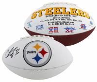 Chase Claypool Signed Steelers Logo Football (Beckett) at PristineAuction.com