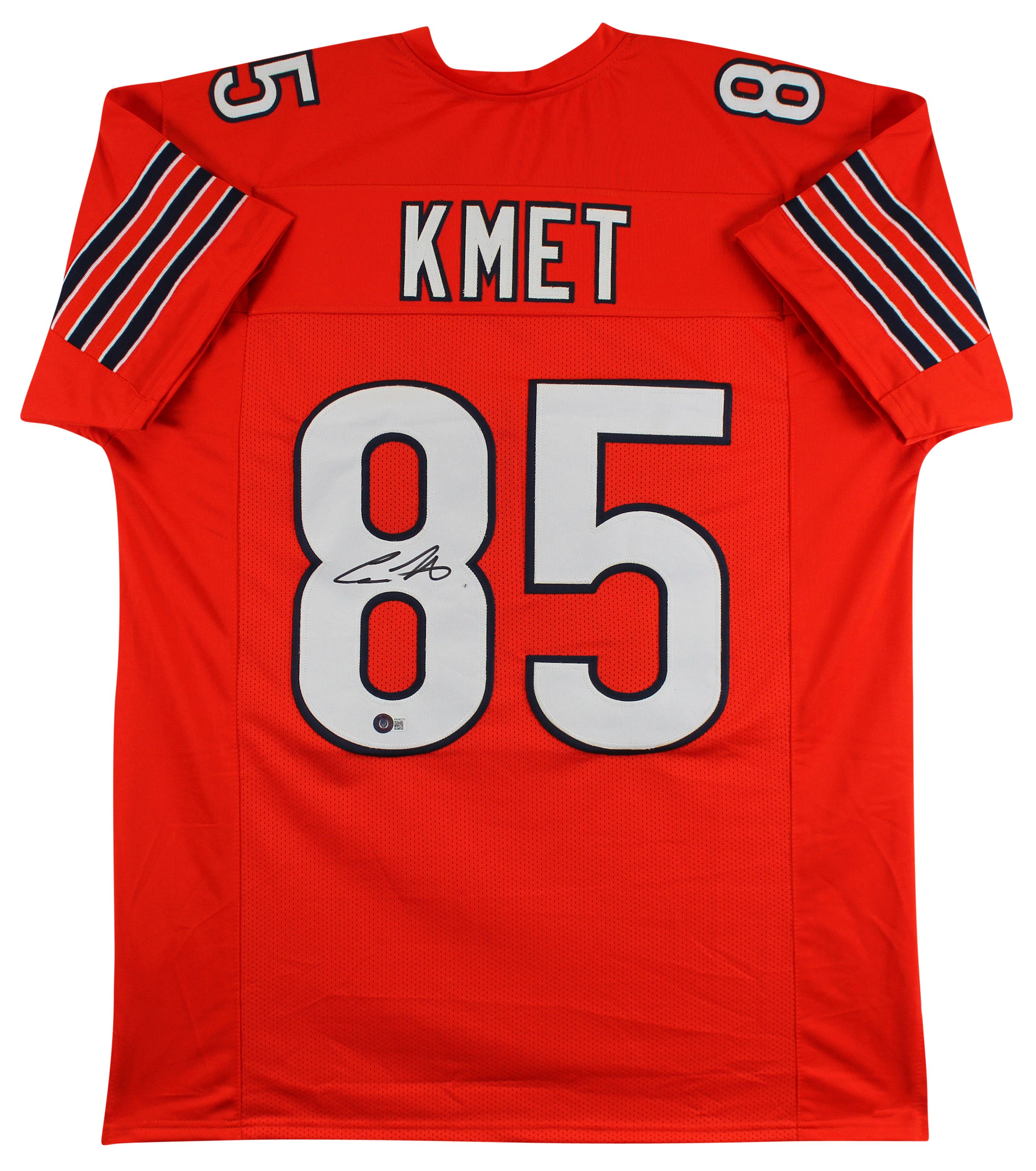 Cole Kmet Signed Jersey (Beckett) at PristineAuction.com Cole Kmet Signed Jersey (Beckett) at PristineAuction.com