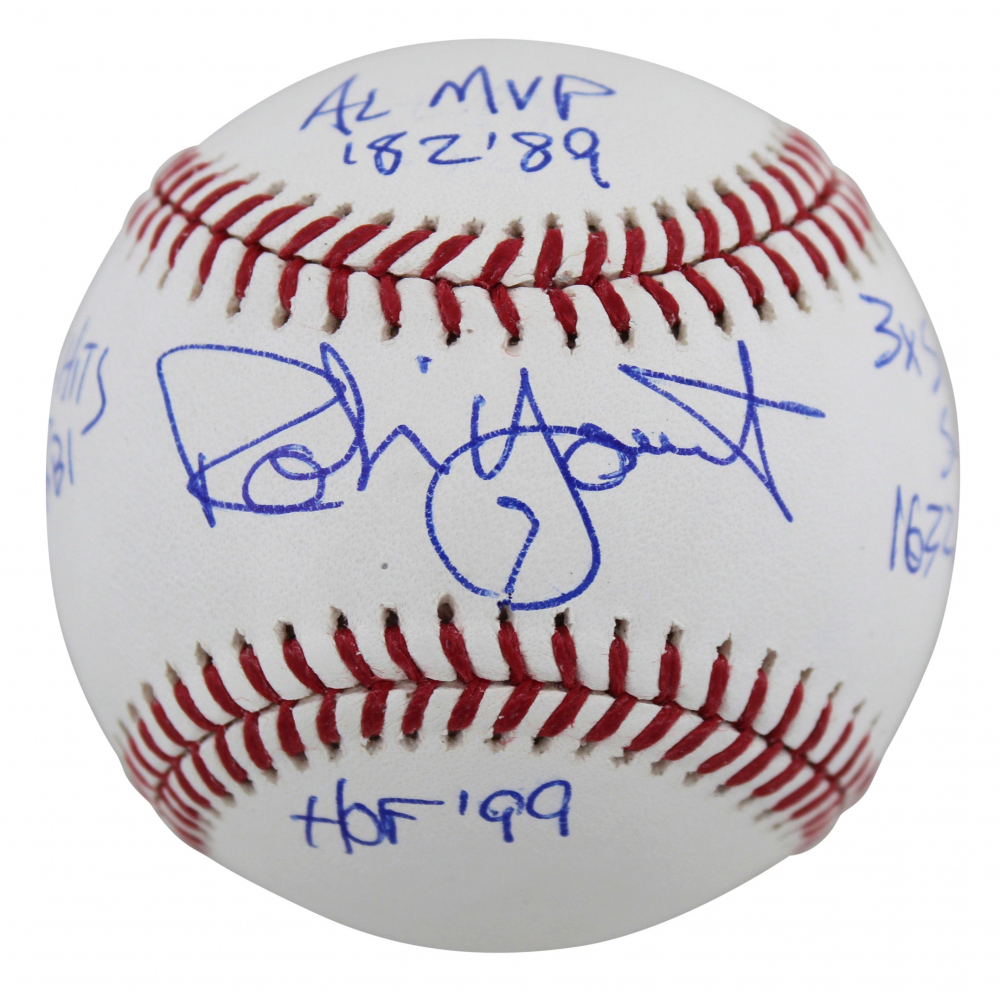 Take A Look About Robin Yount Autographed Baseballfeed