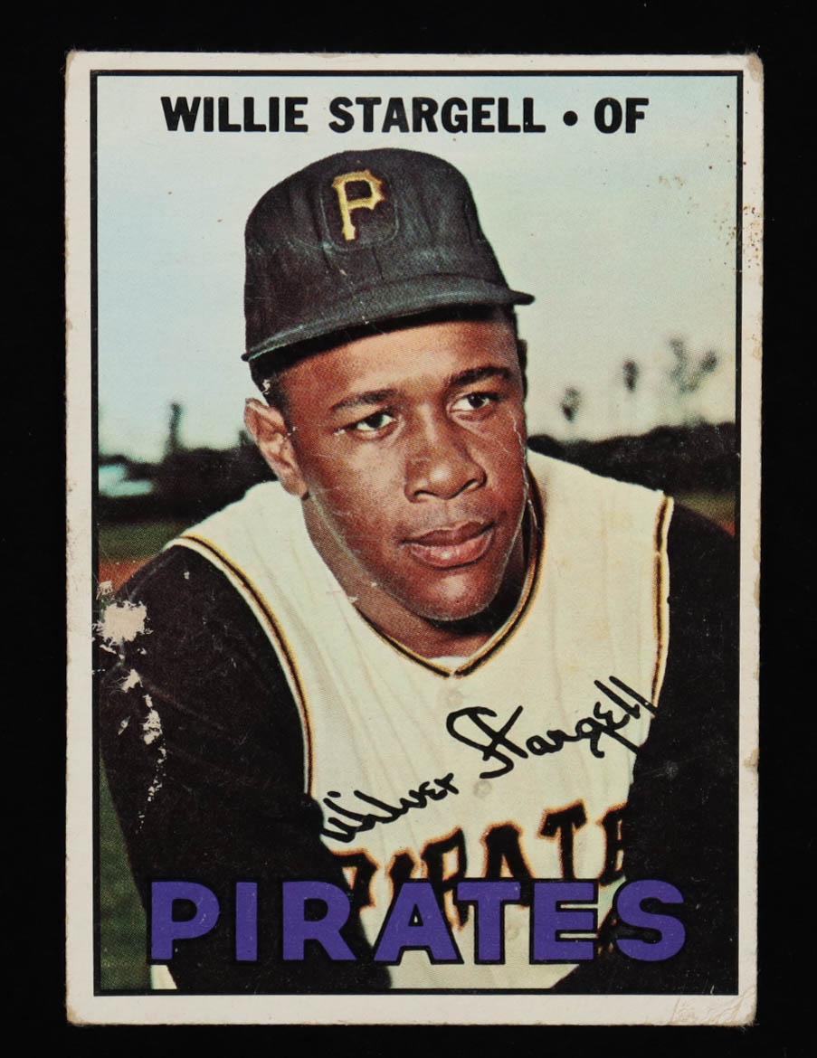 Willie Stargell 1967 Topps #140 at PristineAuction.com Willie Stargell 1967 Topps #140 at PristineAuction.com