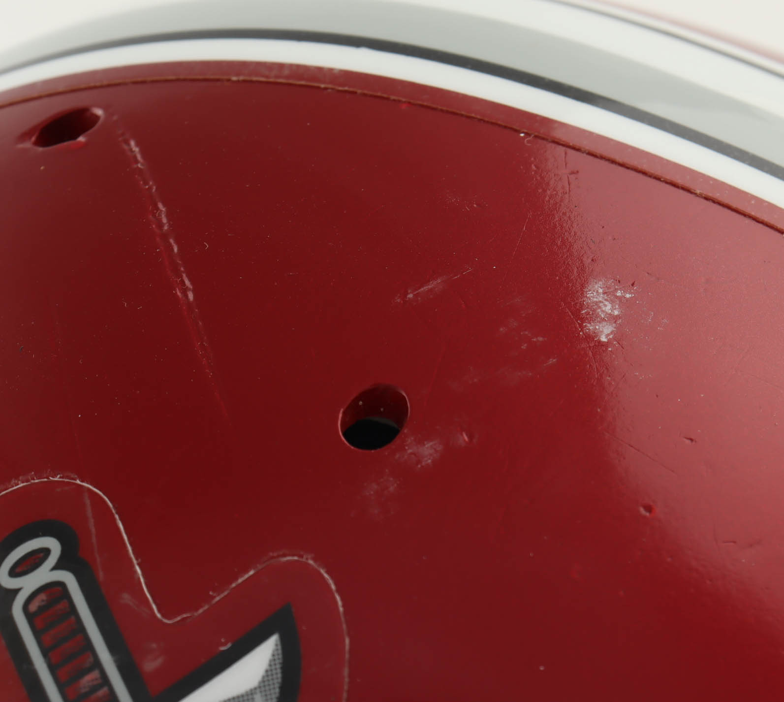 DeMarcus Ware Signed Troy Trojans Full-Size Authentic On-Field Proline Helmet (Schwartz) at PristineAuction.com DeMarcus Ware Signed Troy Trojans Full-Size Authentic On-Field Proline Helmet (Schwartz) at PristineAuction.com