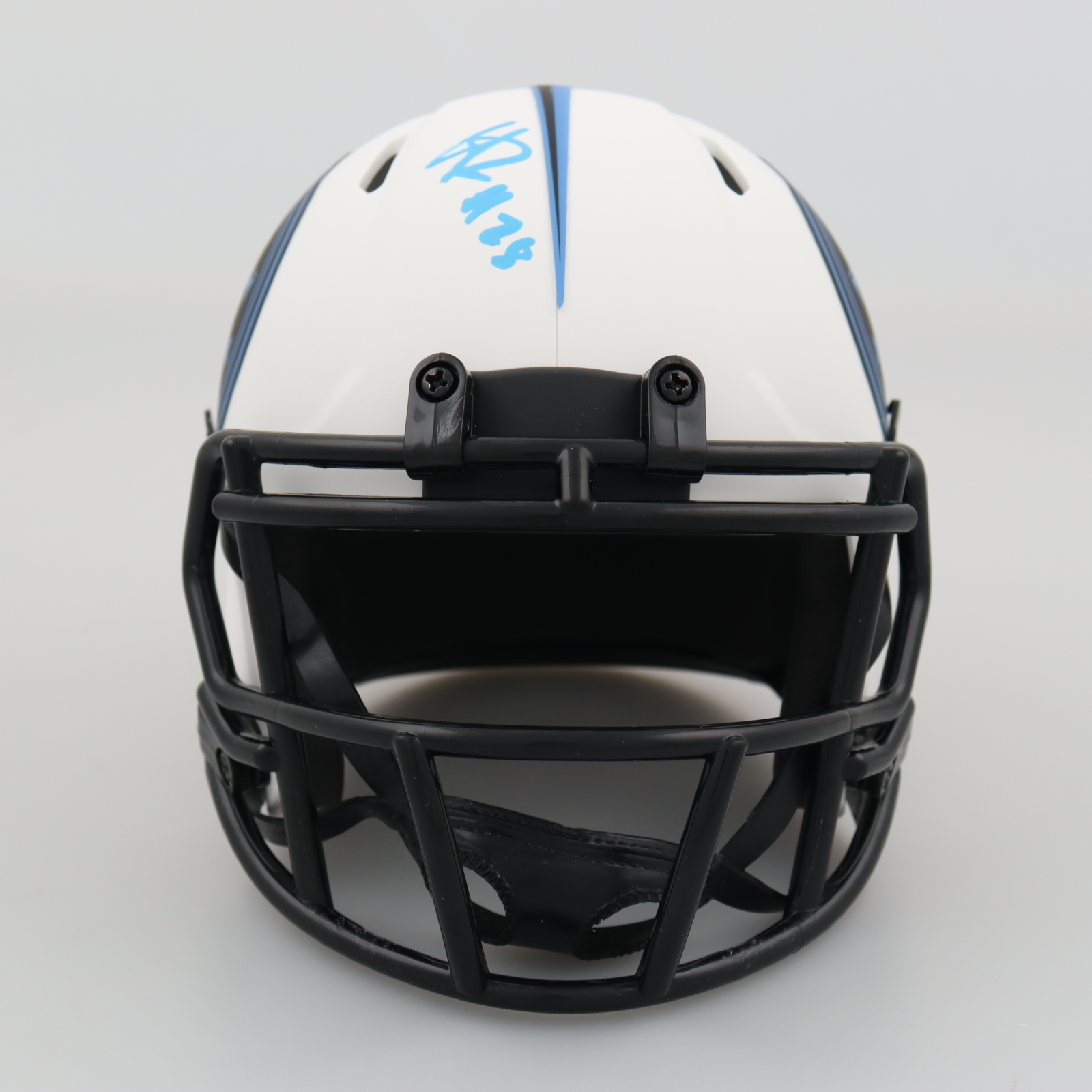 Hassan Haskins Signed Titans Lunar Eclipse Alternate Speed Mini Helmet (Beckett) at PristineAuction.com Hassan Haskins Signed Titans Lunar Eclipse Alternate Speed Mini Helmet (Beckett) at PristineAuction.com