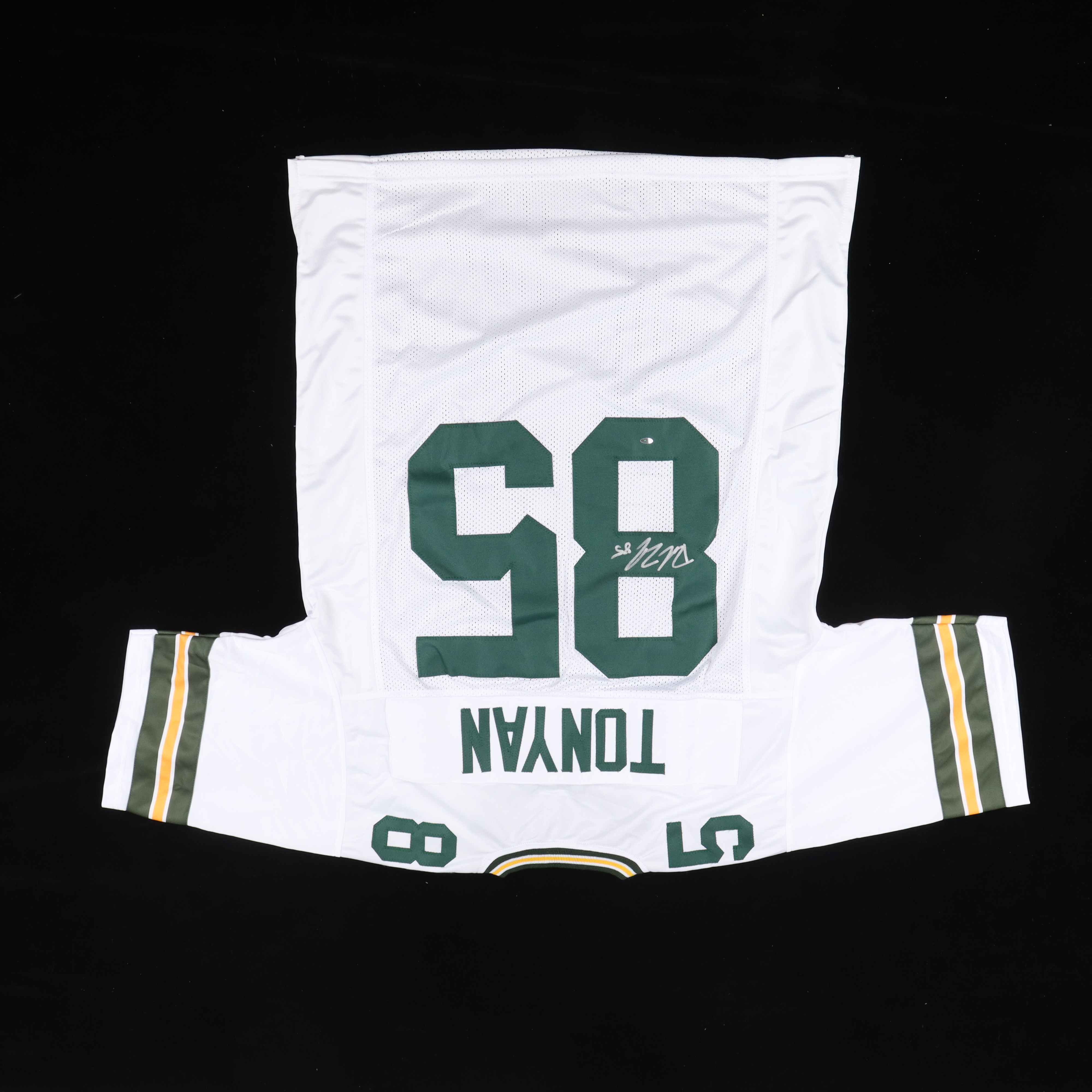 Robert Tonyan Signed Jersey (OKAuthentics) at PristineAuction.com Robert Tonyan Signed Jersey (OKAuthentics) at PristineAuction.com