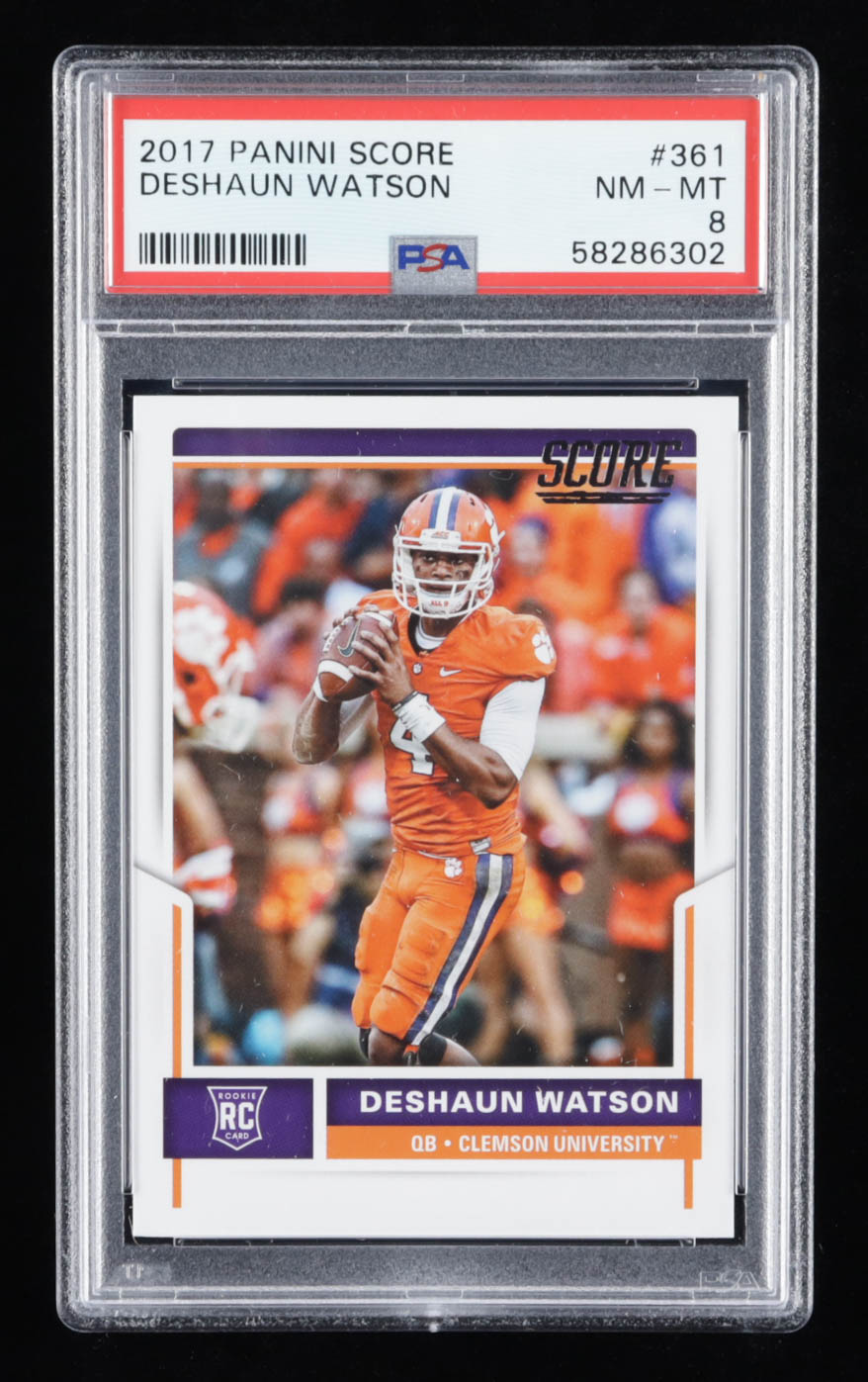 Deshaun Watson 2017 Score #361 RC (PSA 8) at PristineAuction.com Deshaun Watson 2017 Score #361 RC (PSA 8) at PristineAuction.com