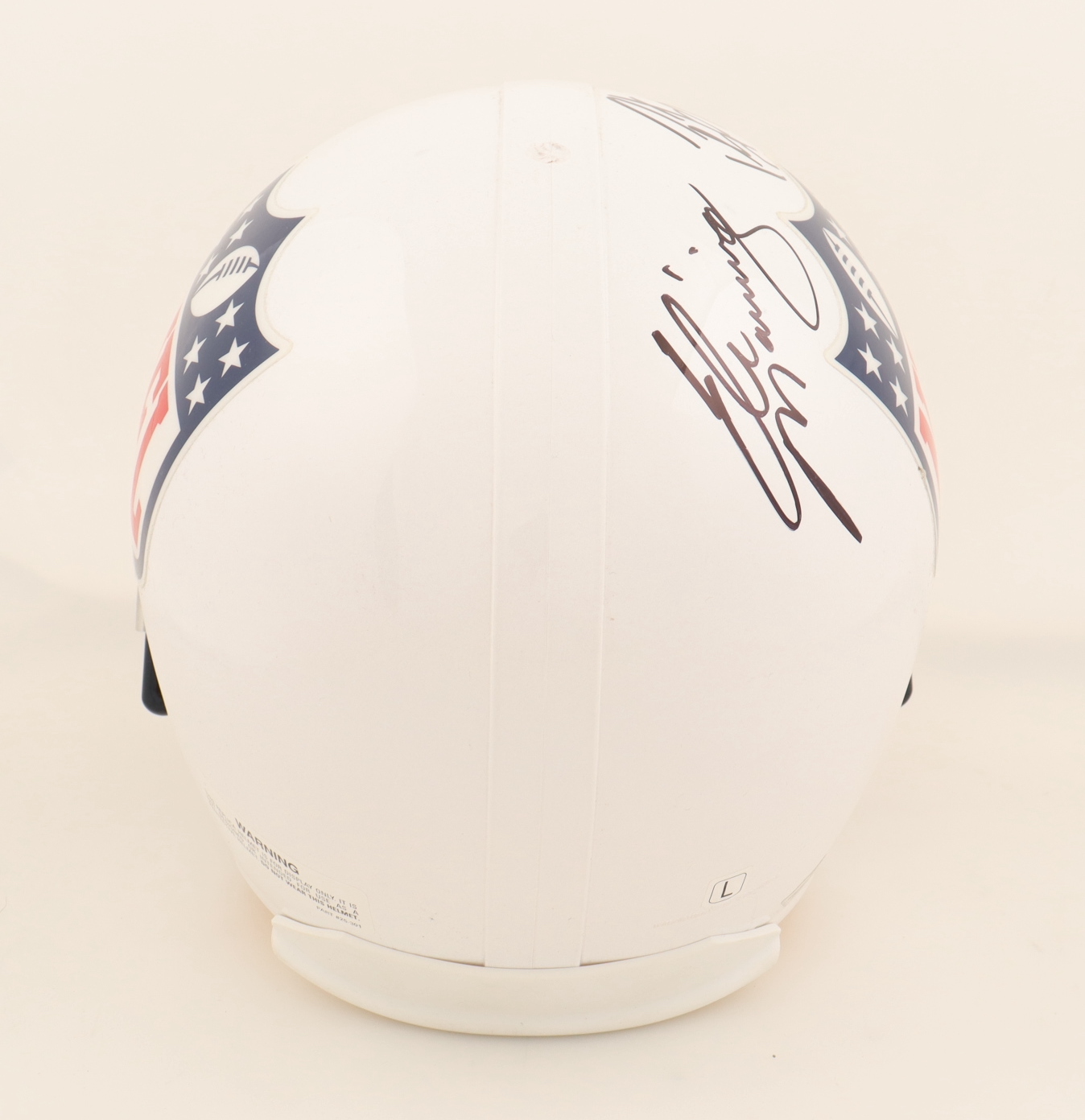 Archie Manning, Peyton Manning & Eli Manning Signed NFL Logo Full-Size Helmet (Fanatics) at PristineAuction.com Archie Manning, Peyton Manning & Eli Manning Signed NFL Logo Full-Size Helmet (Fanatics) at PristineAuction.com