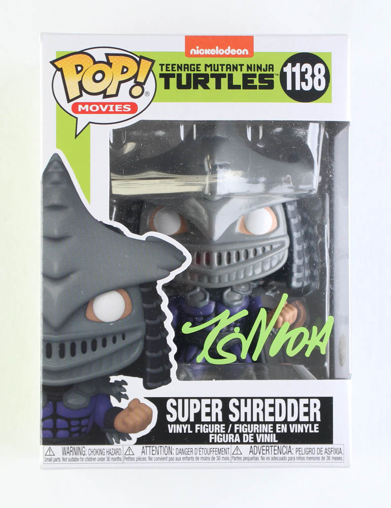 Kevin Nash Signed "Teenage Mutant Ninja Turtles" 1138 Super Shredder