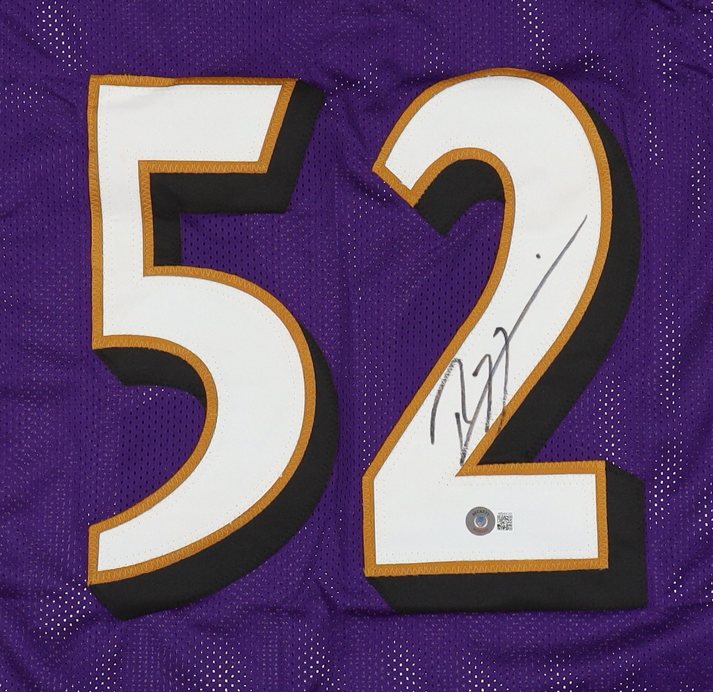 Ray Lewis Signed Jersey (Beckett) at PristineAuction.com Ray Lewis Signed Jersey (Beckett) at PristineAuction.com