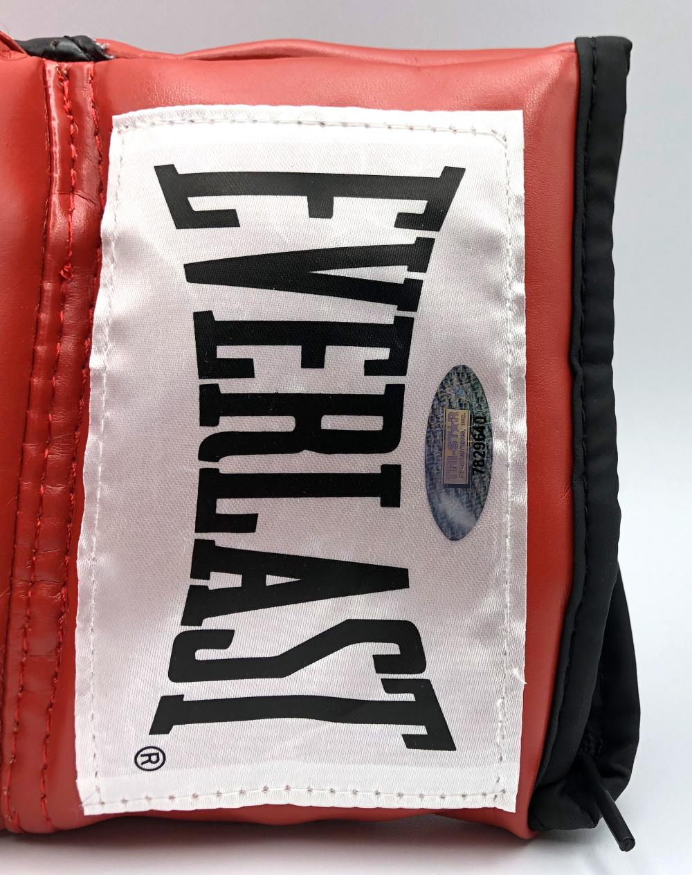 Mike Tyson Signed Everlast Boxing Glove with Display Case (TriStar) at PristineAuction.com Mike Tyson Signed Everlast Boxing Glove with Display Case (TriStar) at PristineAuction.com