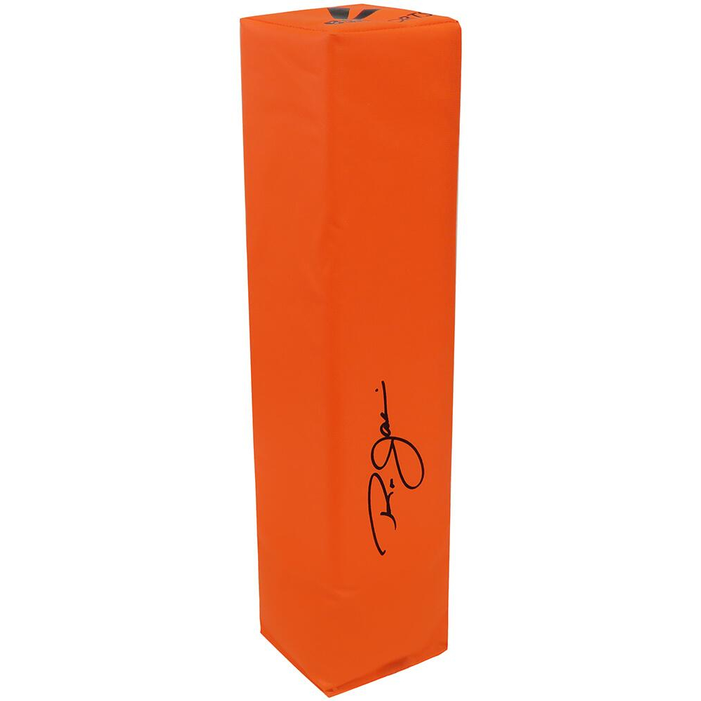 Ron Jaworski Signed BSN Sports Orange End Zone Football Pylon (Schwartz) Pristine Auction
