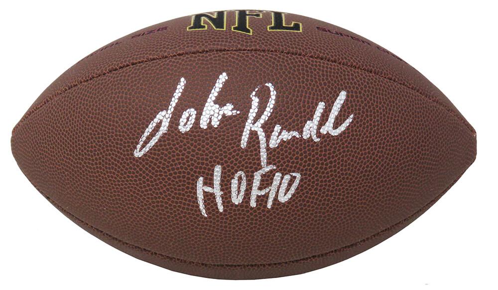 John Randle Signed Wilson NFL Football Inscribed "HOF 10" (Schwartz) at PristineAuction.com John Randle Signed Wilson NFL Football Inscribed "HOF 10" (Schwartz) at PristineAuction.com