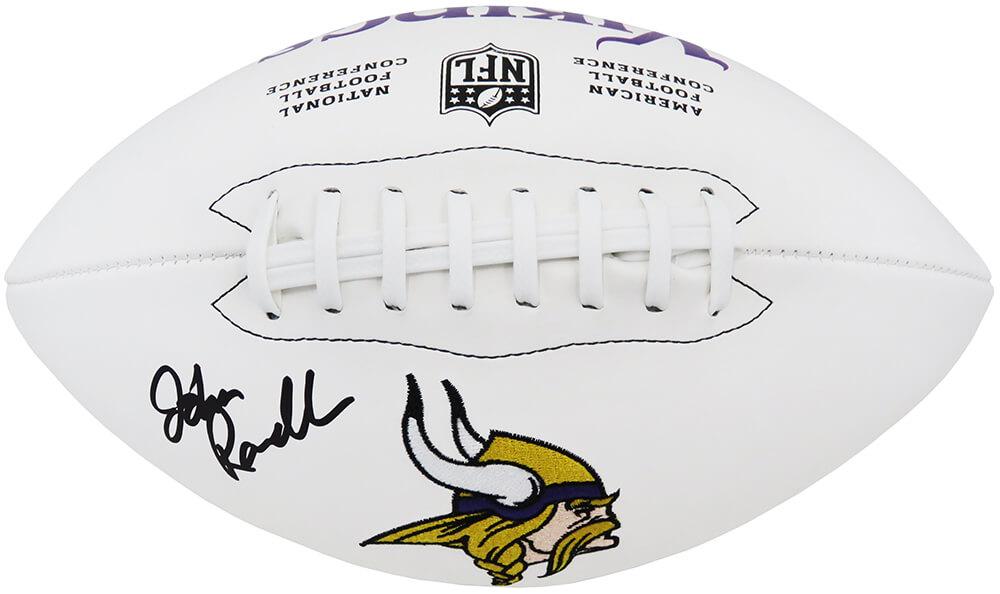 John Randle Signed Vikings Logo Football (Schwartz) at PristineAuction.com John Randle Signed Vikings Logo Football (Schwartz) at PristineAuction.com