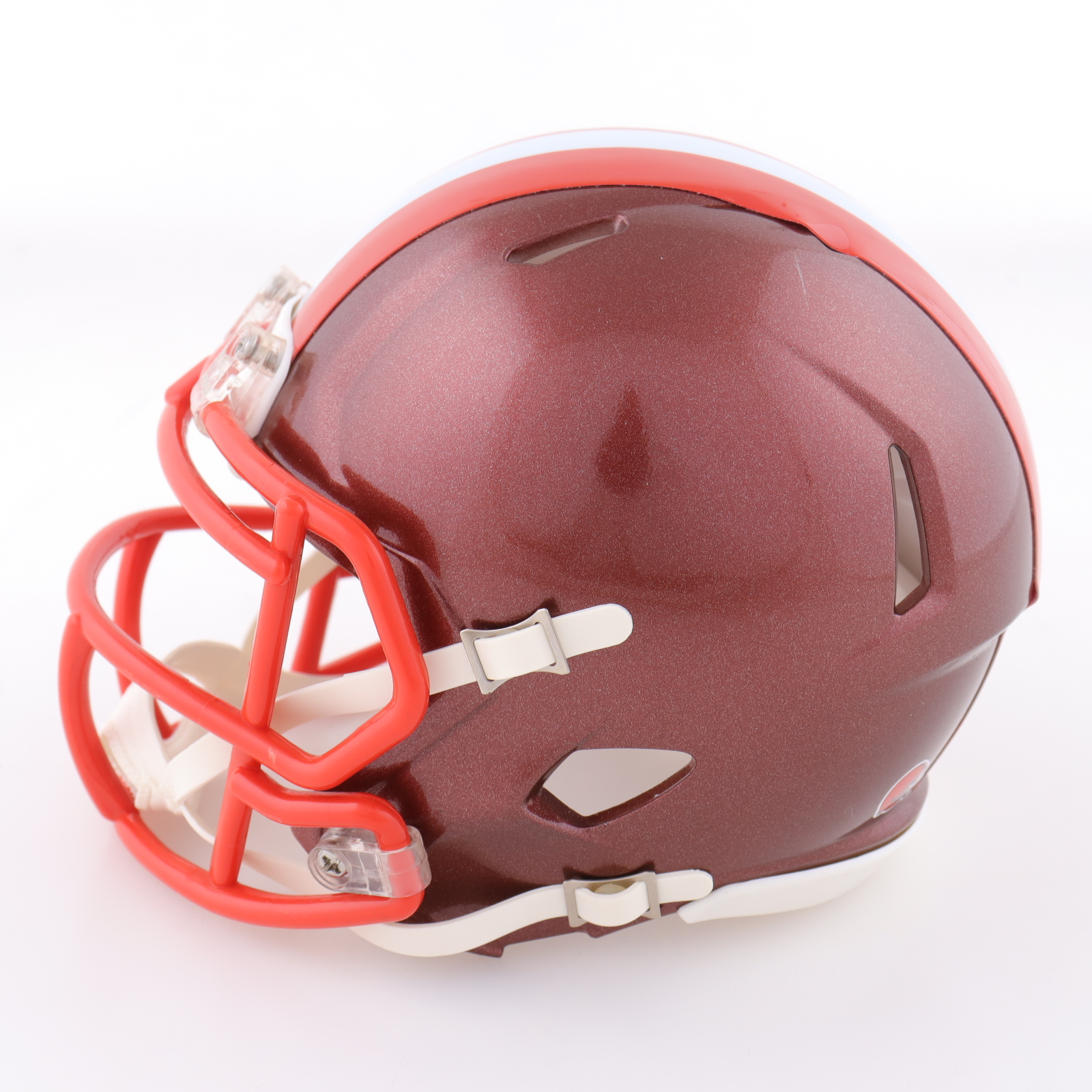Joe Thomas Signed Browns Flash Alternate Speed Mini Helmet (Schwartz) at PristineAuction.com Joe Thomas Signed Browns Flash Alternate Speed Mini Helmet (Schwartz) at PristineAuction.com