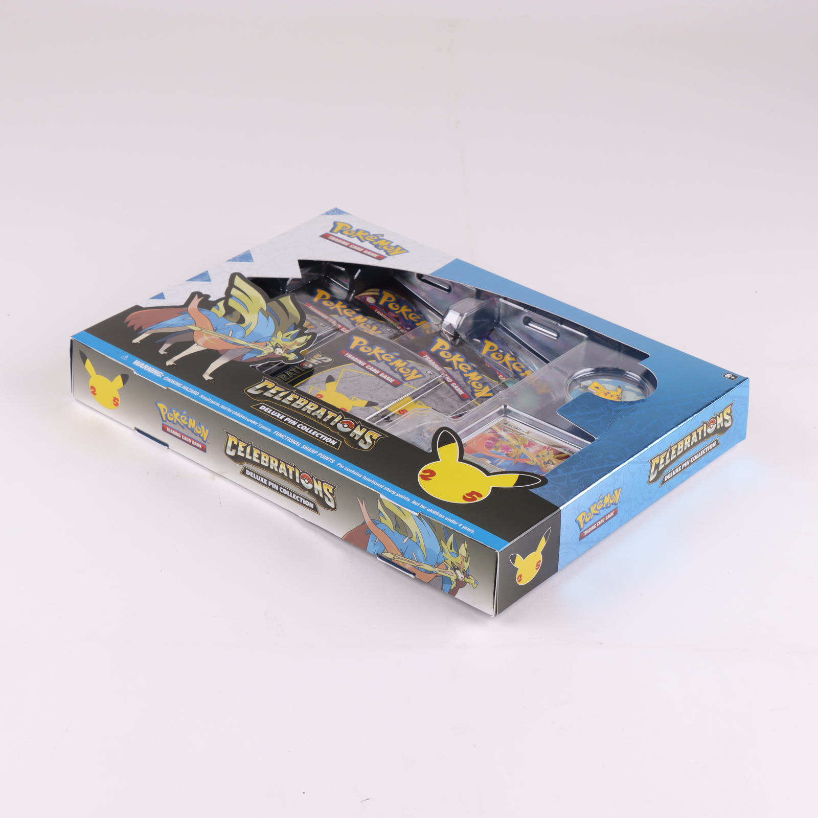 Pokemon TCG: Celebrations Collection Box with (4) Celebrations Packs & (2) Booster Packs at PristineAuction.com Pokemon TCG: Celebrations Collection Box with (4) Celebrations Packs & (2) Booster Packs at PristineAuction.com