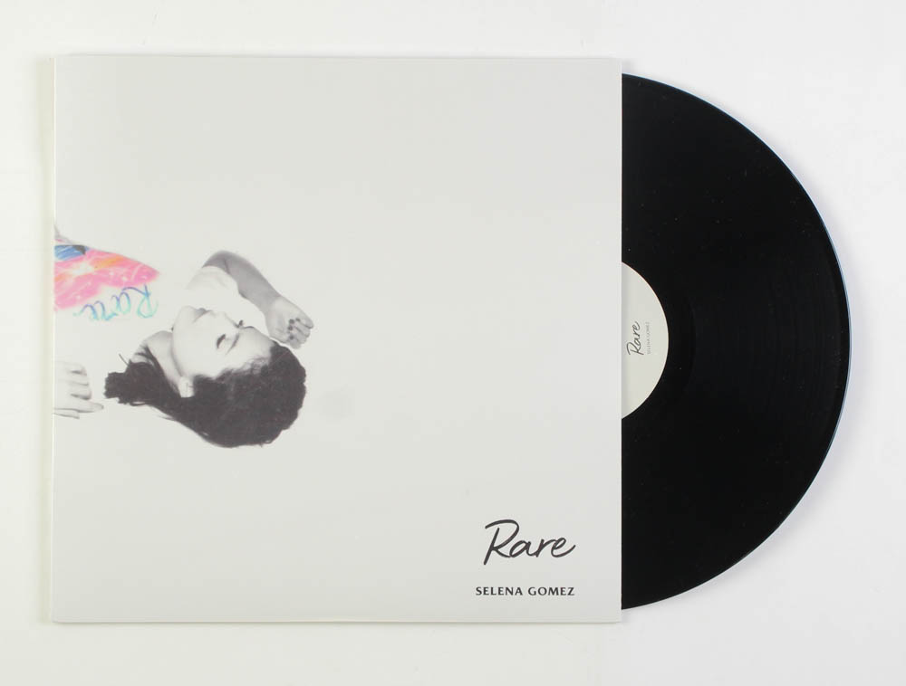 Selena Gomez Signed "Rare" Vinyl Record Album Sleeve (PSA) at PristineAuction.com Selena Gomez Signed "Rare" Vinyl Record Album Sleeve (PSA) at PristineAuction.com