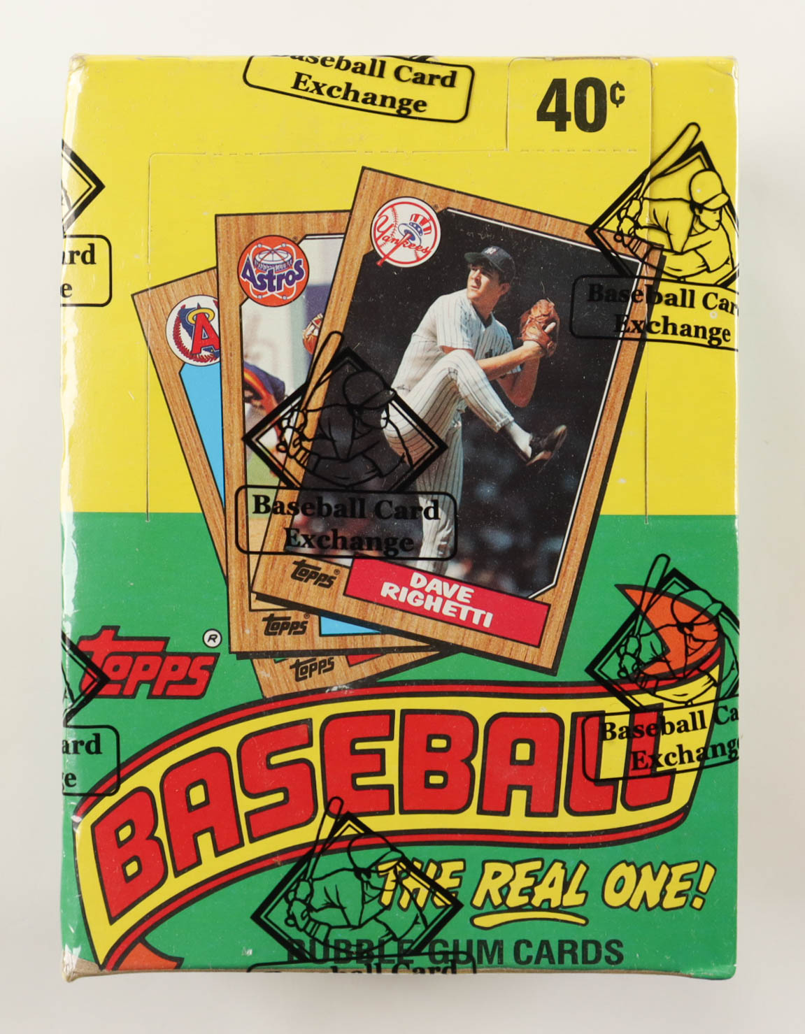 1987 Topps Baseball Wax Box with (36) Packs (BBCE) at PristineAuction.com 1987 Topps Baseball Wax Box with (36) Packs (BBCE) at PristineAuction.com