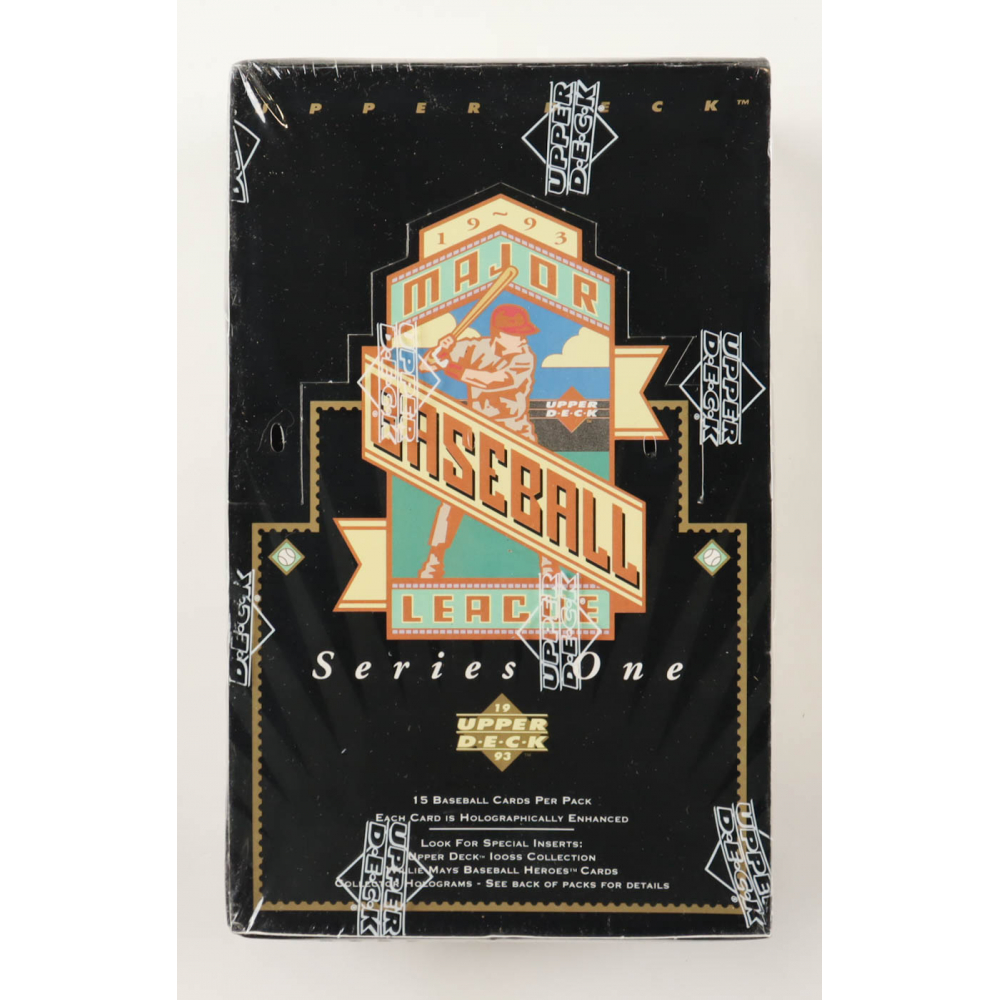 1992 Upper Deck Low Series 1 Baseball Card Hobby Box – Factory Sealed (Chance To Find Ted Williams) 6 thumbnail image