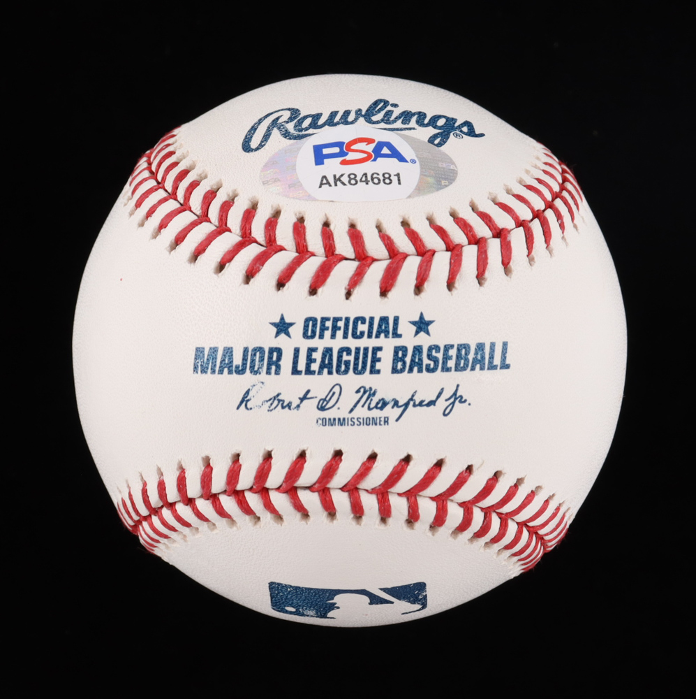 Trevor Rogers Signed OML Baseball (PSA) at PristineAuction.com Trevor Rogers Signed OML Baseball (PSA) at PristineAuction.com