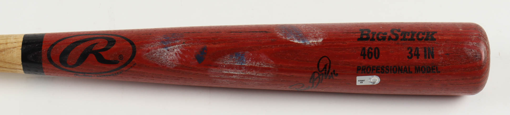 Manny Acosta Signed Rawlings Big Stick Baseball Bat (MLB) at PristineAuction.com Manny Acosta Signed Rawlings Big Stick Baseball Bat (MLB) at PristineAuction.com