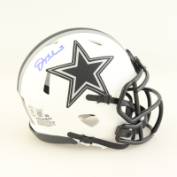 Jalen Tolbert Signed Cowboys Lunar Eclipse Alternate Speed Mini Helmet (Beckett) at PristineAuction.com