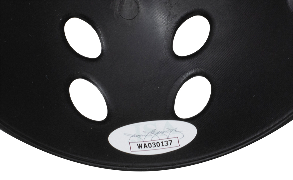 Spencer Charnas Signed "Friday the 13th" Jason Voorhees Mask (JSA) at PristineAuction.com Spencer Charnas Signed "Friday the 13th" Jason Voorhees Mask (JSA) at PristineAuction.com