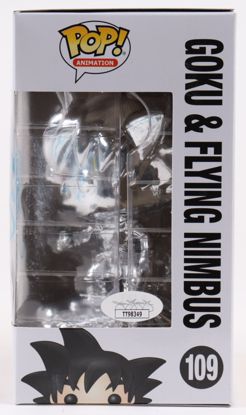 Stephanie Nadolny Signed "Dragon Ball" #109 Goku & Flying Nimbus Funko Pop! Vinyl Figure (JSA) at PristineAuction.com Stephanie Nadolny Signed "Dragon Ball" #109 Goku & Flying Nimbus Funko Pop! Vinyl Figure (JSA) at PristineAuction.com