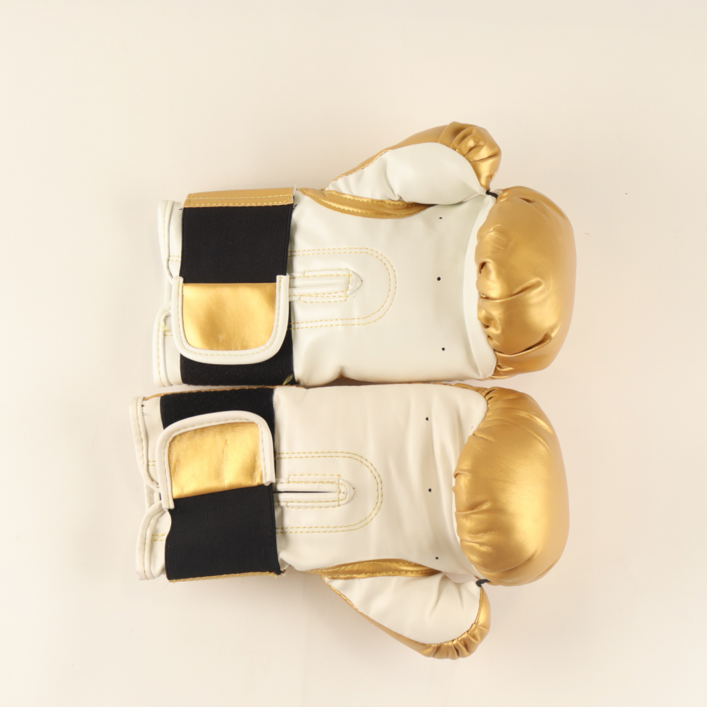 Mike Tyson Signed Gold Everlast Boxing Glove (PSA & Tyson) Pristine