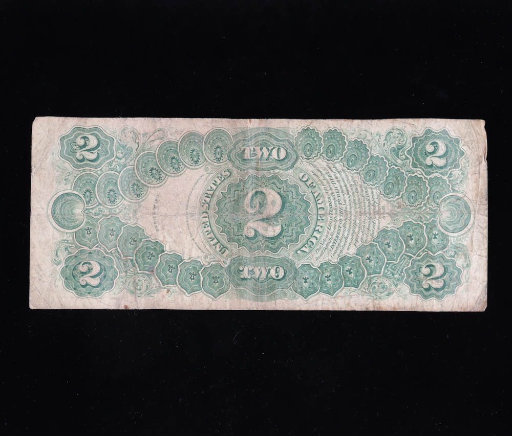 1917 $2 Two Dollar Red Seal U.S. Legal Tender Note at PristineAuction.com 1917 $2 Two Dollar Red Seal U.S. Legal Tender Note at PristineAuction.com