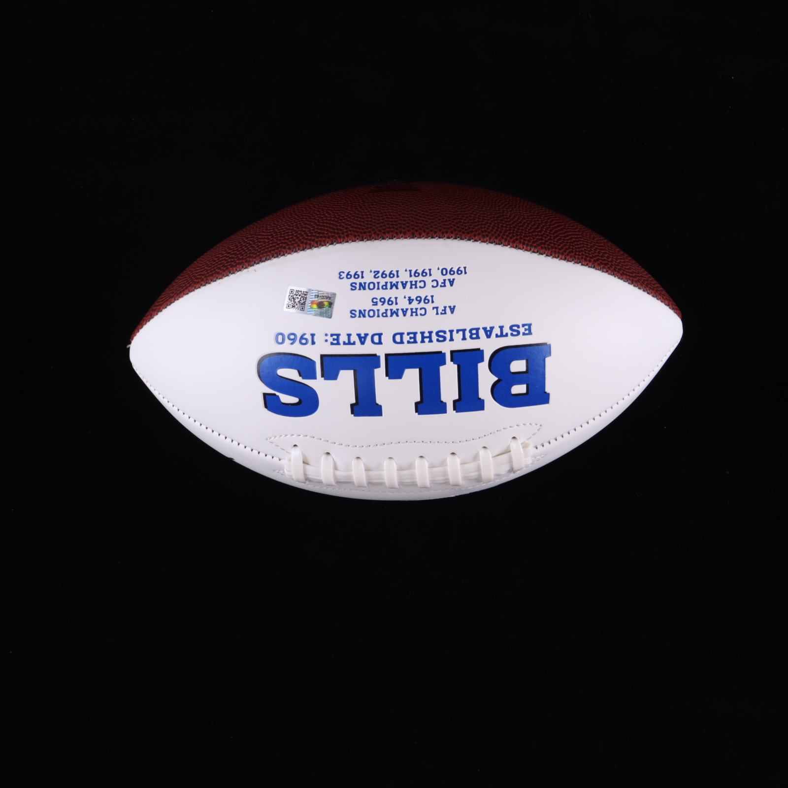 Brandon Beane Signed Bills Logo Football Inscribed "Go Bills"(Beckett) at PristineAuction.com Brandon Beane Signed Bills Logo Football Inscribed "Go Bills"(Beckett) at PristineAuction.com