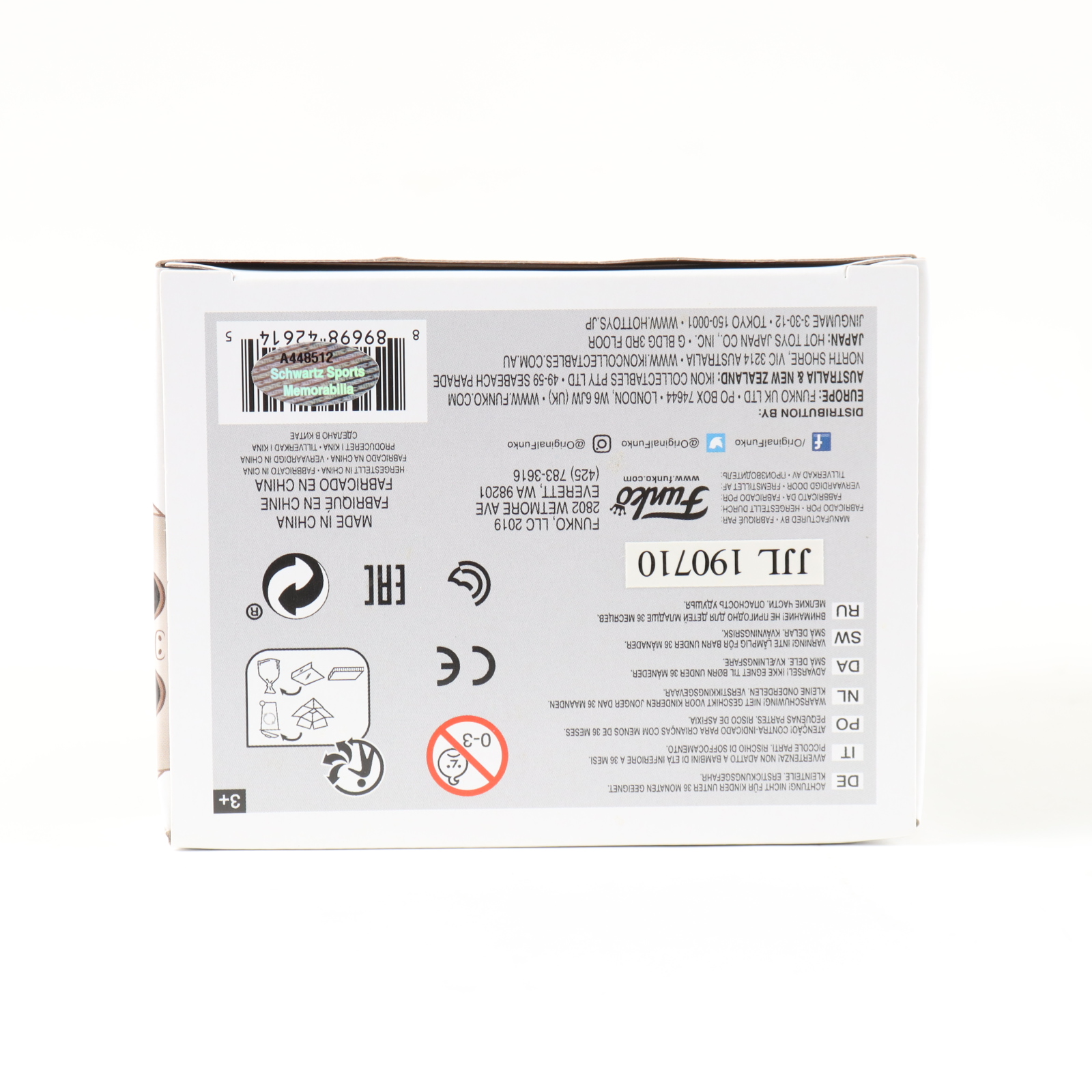 Jimmy Workman Signed "The Addams Family" #804 Pugsley Addams Funko Pop! Vinyl Figure (Schwartz) at PristineAuction.com Jimmy Workman Signed "The Addams Family" #804 Pugsley Addams Funko Pop! Vinyl Figure (Schwartz) at PristineAuction.com