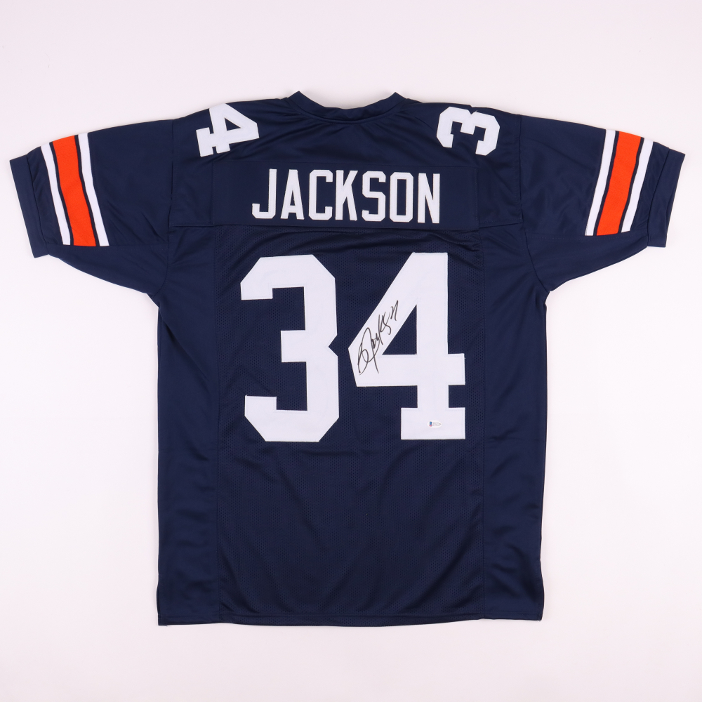 Bo Jackson Signed Jersey (Beckett) Pristine Auction