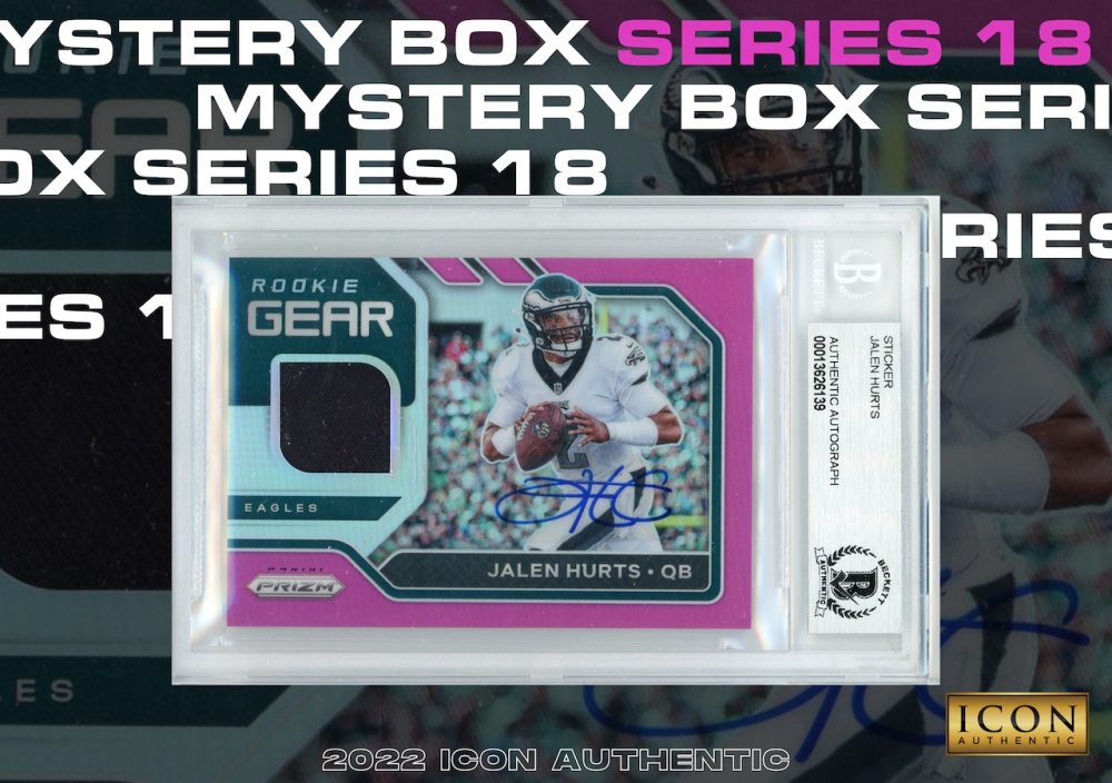 2022 Icon Authentic Mystery Box Series 18 (50+ Cards Per Box ...