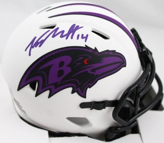 Kyle Hamilton Signed Ravens Lunar Alternate Speed Mini Helmet (Beckett) at PristineAuction.com Kyle Hamilton Signed Ravens Lunar Alternate Speed Mini Helmet (Beckett) at PristineAuction.com