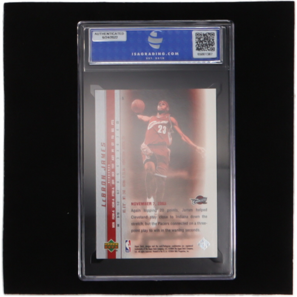 LeBron James 2003-04 Upper Deck Phenomenal Beginning LeBron James #5 ...