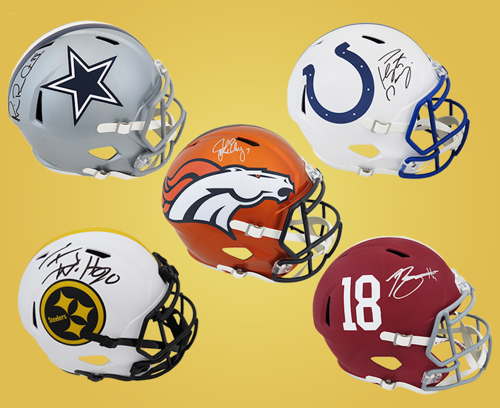 Schwartz Sports Football TOUCHDOWN Mystery Box - Series 12 (Limited to 150) (6+ Signed Items In Every Box!!) at PristineAuction.com Schwartz Sports Football TOUCHDOWN Mystery Box - Series 12 (Limited to 150) (6+ Signed Items In Every Box!!) at PristineAuction.com