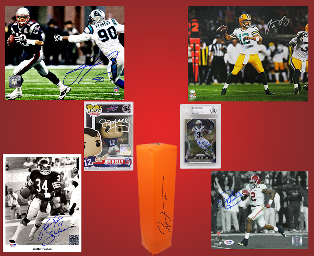 Schwartz Sports Football TOUCHDOWN Mystery Box - Series 12 (Limited to 150) (6+ Signed Items In Every Box!!) at PristineAuction.com Schwartz Sports Football TOUCHDOWN Mystery Box - Series 12 (Limited to 150) (6+ Signed Items In Every Box!!) at PristineAuction.com