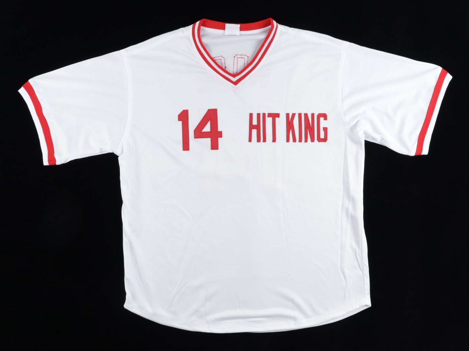 Pete Rose Signed Jersey (Rose) at PristineAuction.com Pete Rose Signed Jersey (Rose) at PristineAuction.com