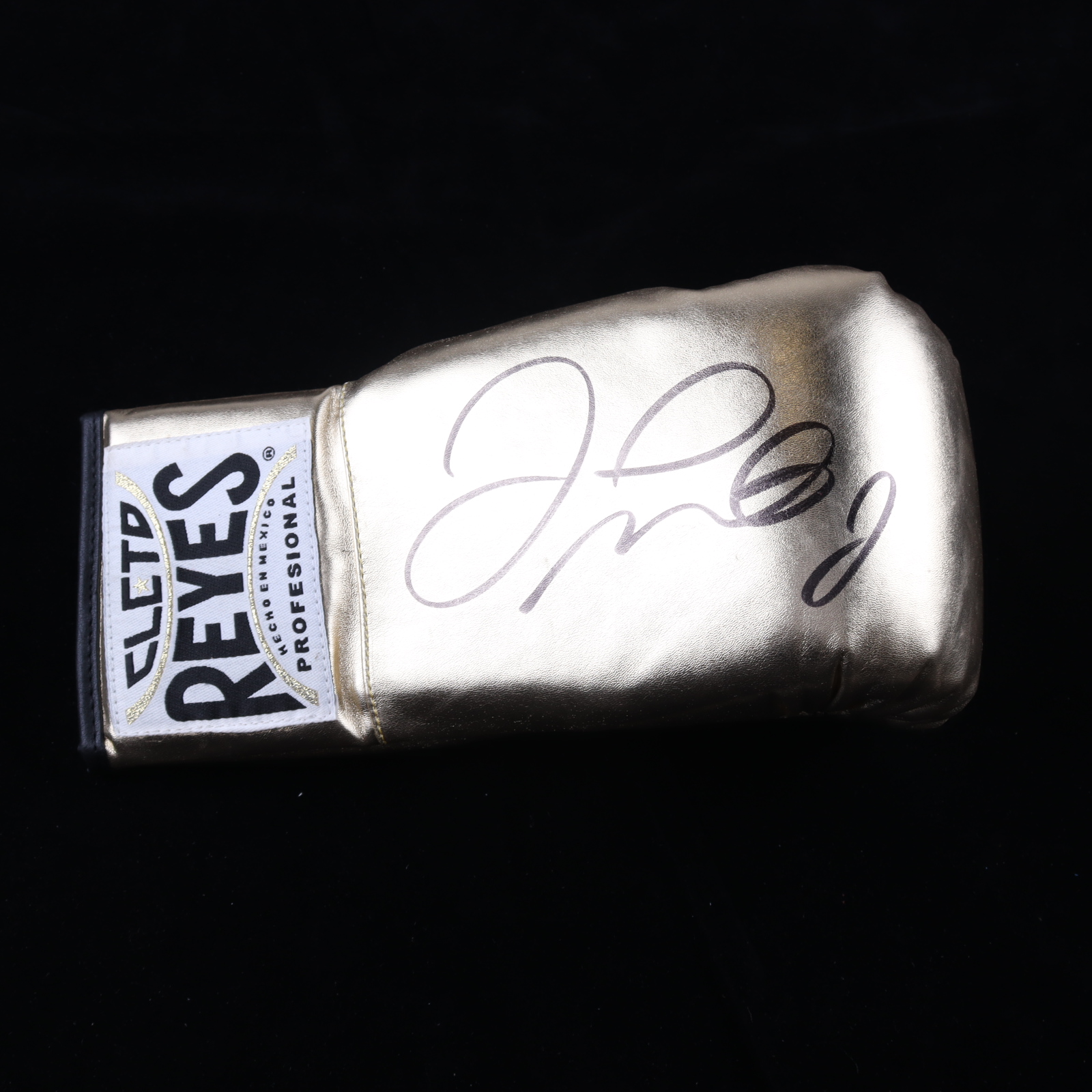 Floyd Mayweather Jr. Signed Gold Everlast Boxing Glove (JSA) at PristineAuction.com Floyd Mayweather Jr. Signed Gold Everlast Boxing Glove (JSA) at PristineAuction.com
