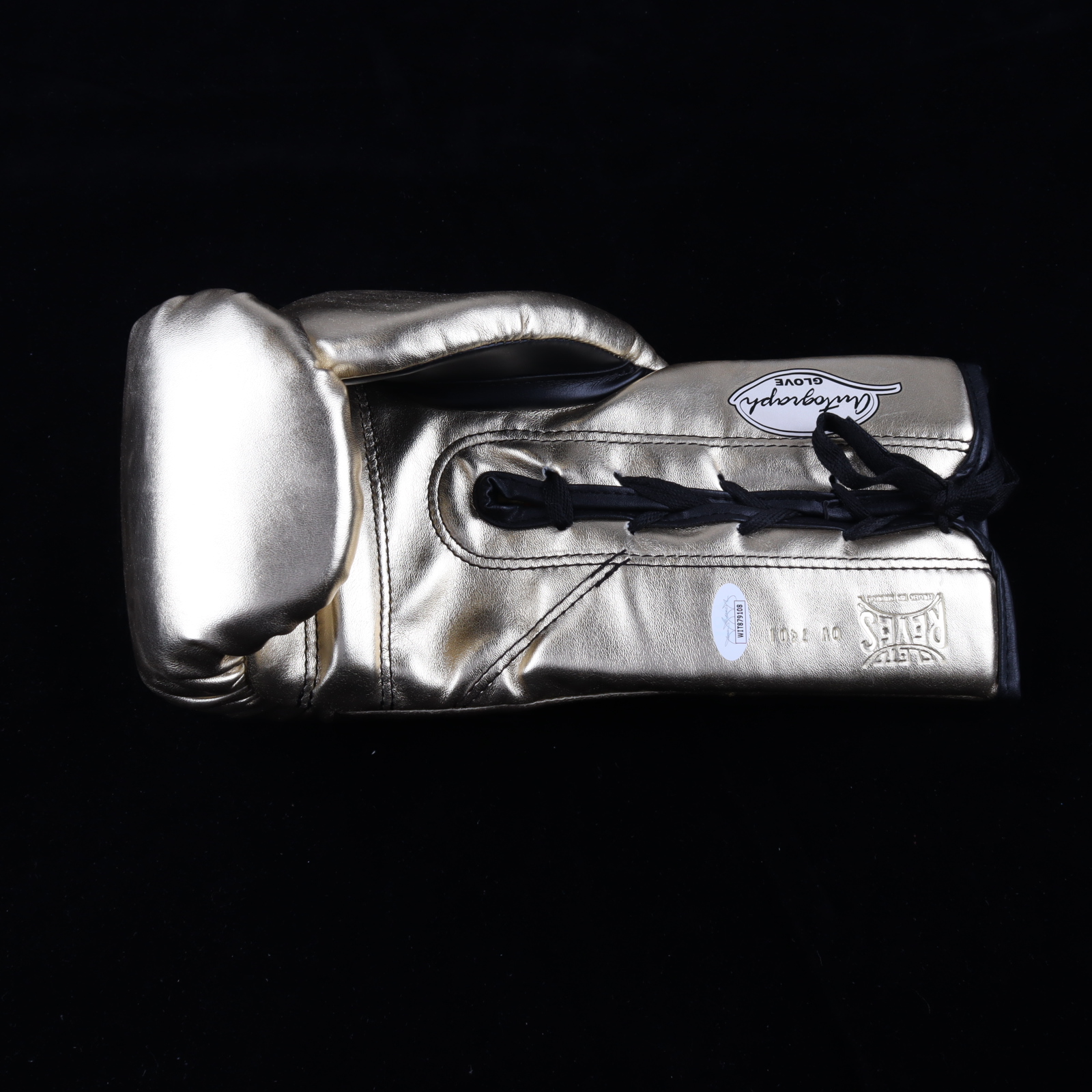 Floyd Mayweather Jr. Signed Gold Everlast Boxing Glove (JSA) at PristineAuction.com Floyd Mayweather Jr. Signed Gold Everlast Boxing Glove (JSA) at PristineAuction.com