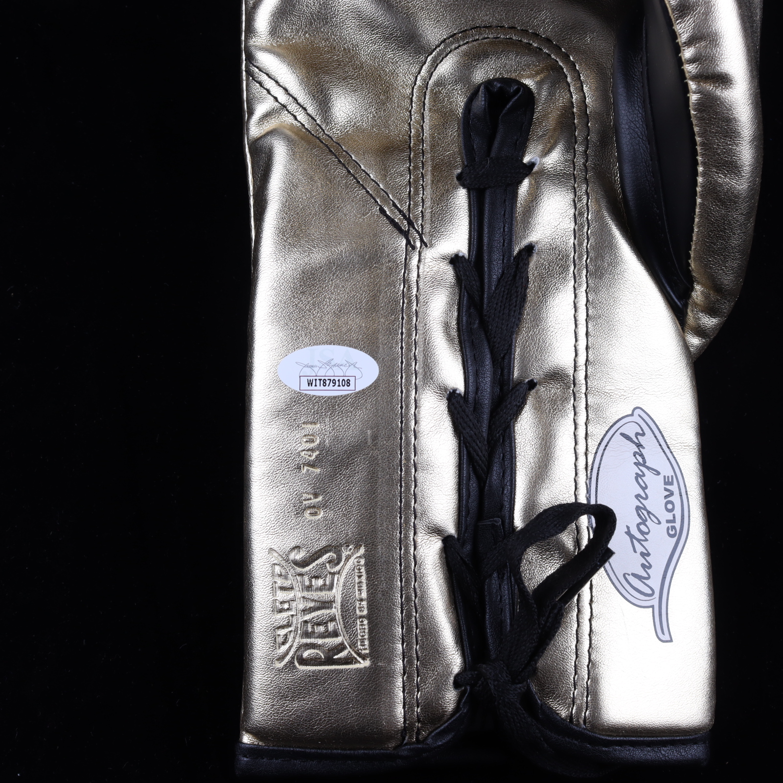 Floyd Mayweather Jr. Signed Gold Everlast Boxing Glove (JSA) at PristineAuction.com Floyd Mayweather Jr. Signed Gold Everlast Boxing Glove (JSA) at PristineAuction.com
