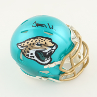 Travon Walker Signed Jaguars Flash Alternate Speed Mini Helmet (Beckett) at PristineAuction.com